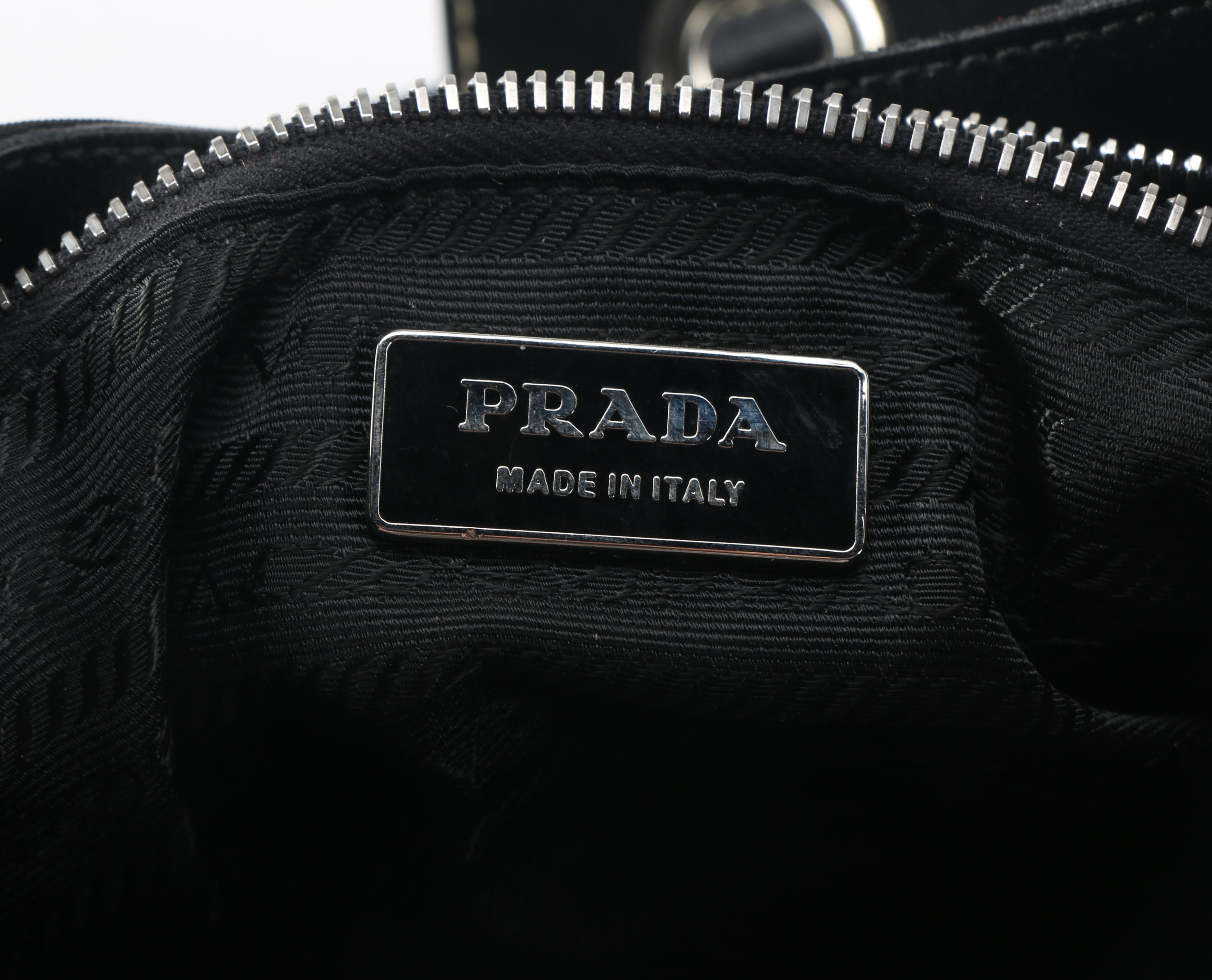 Prada Black Baguette