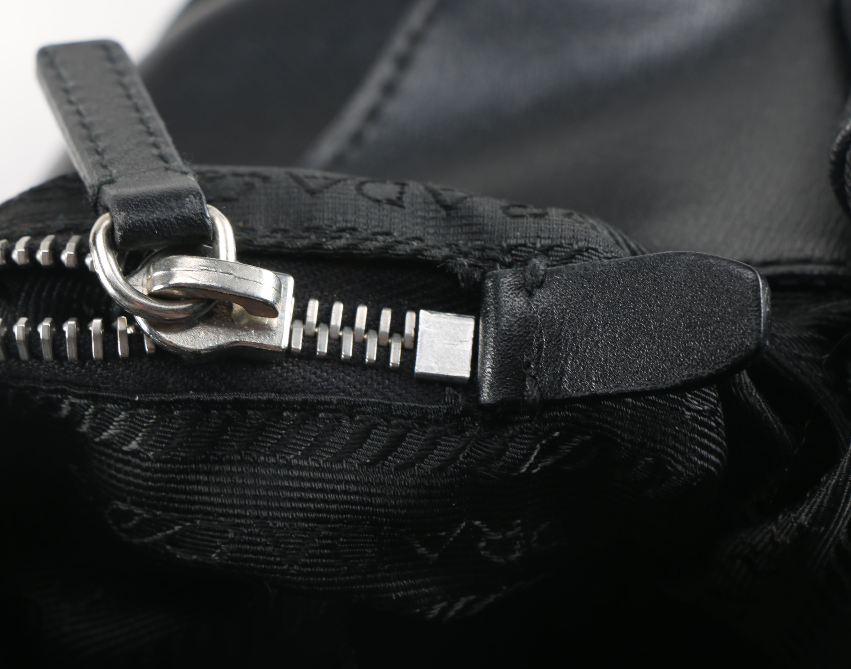 Prada Black Baguette