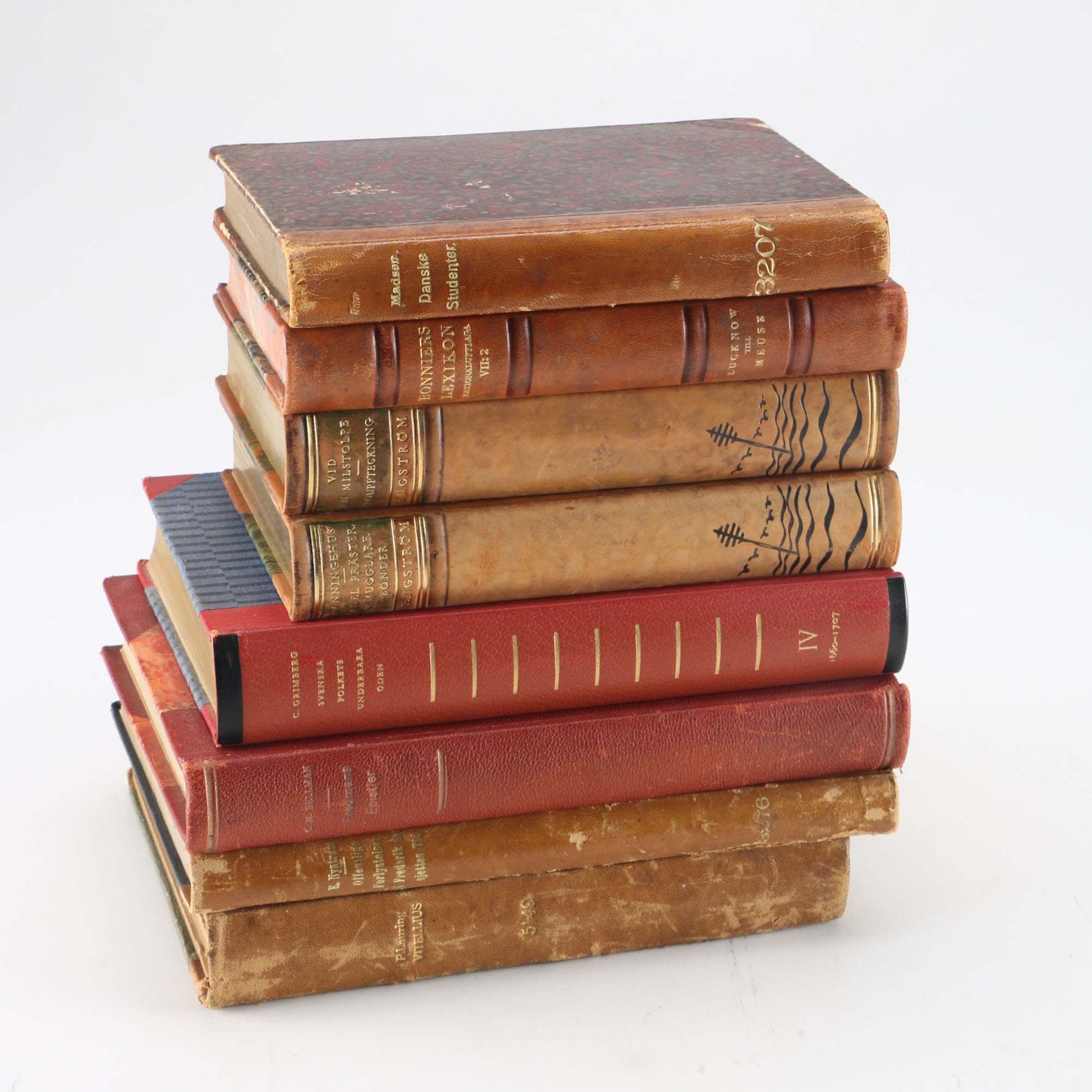 Vintage Swedish and German Books