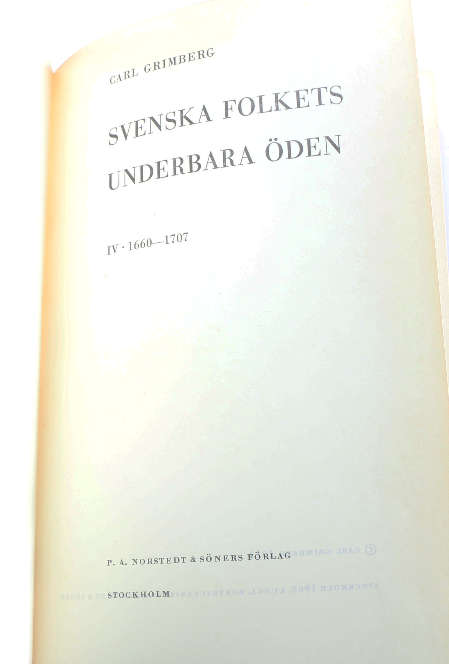 Vintage Swedish and German Books