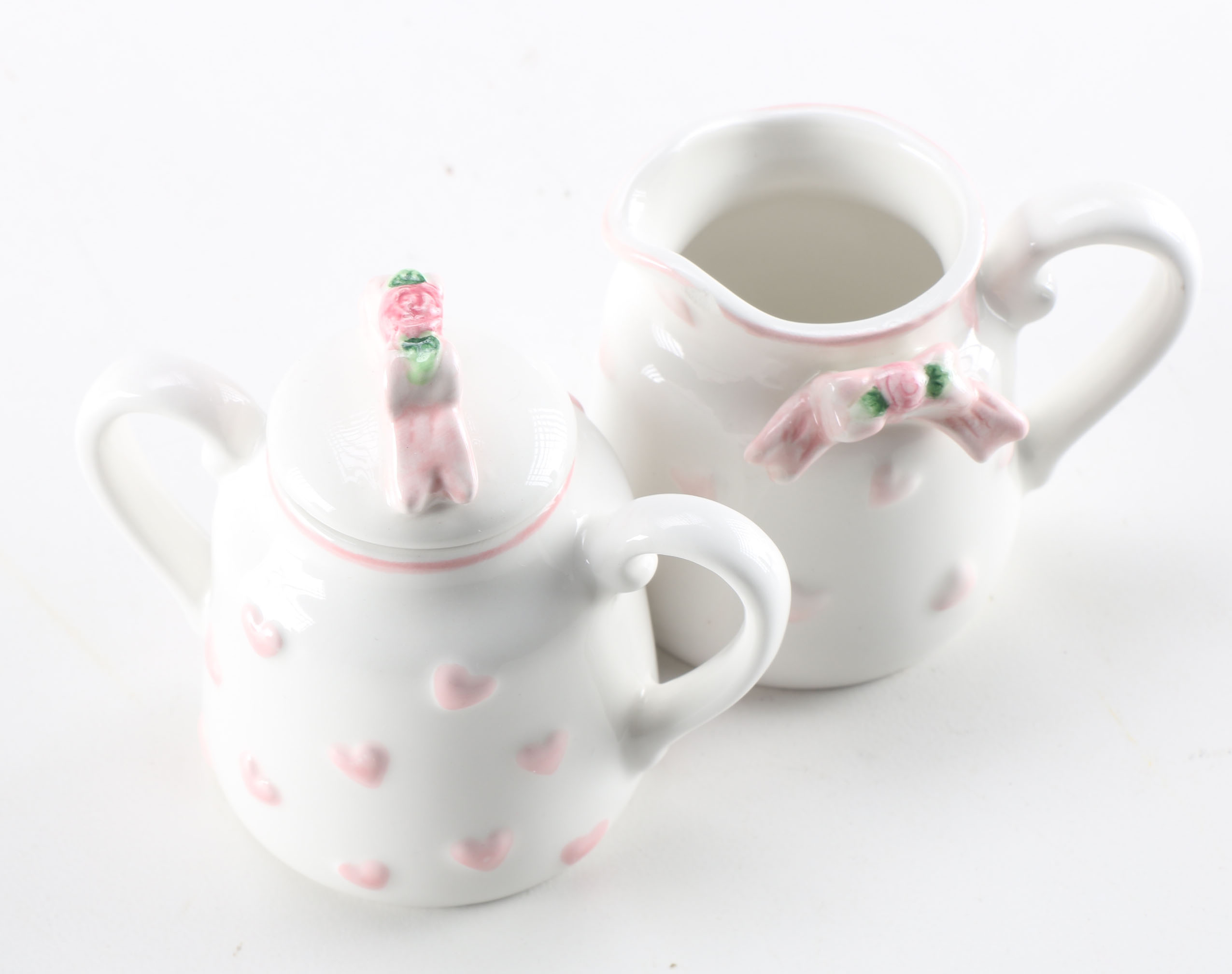 "Bella Casa" by Ganz Miniature Tea Set