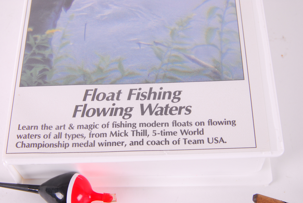 Collection of Modern Float-Fishing Floats and Instructional Video