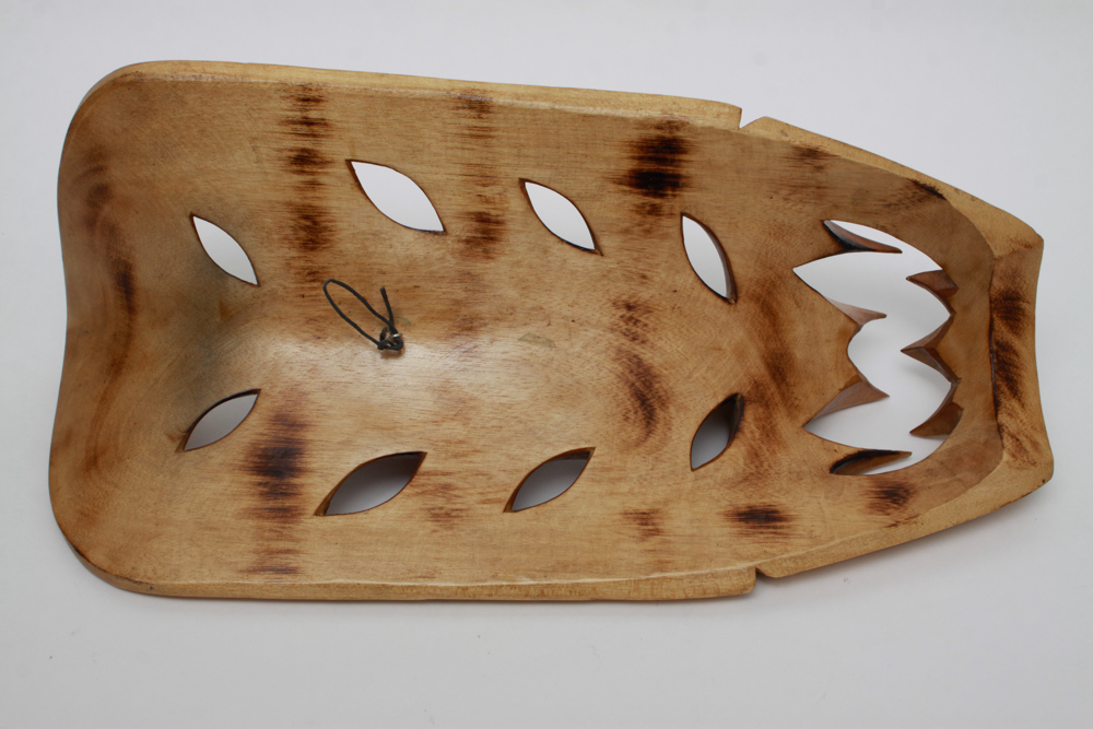 Filipino Igorot Carved Wood Demon Mask