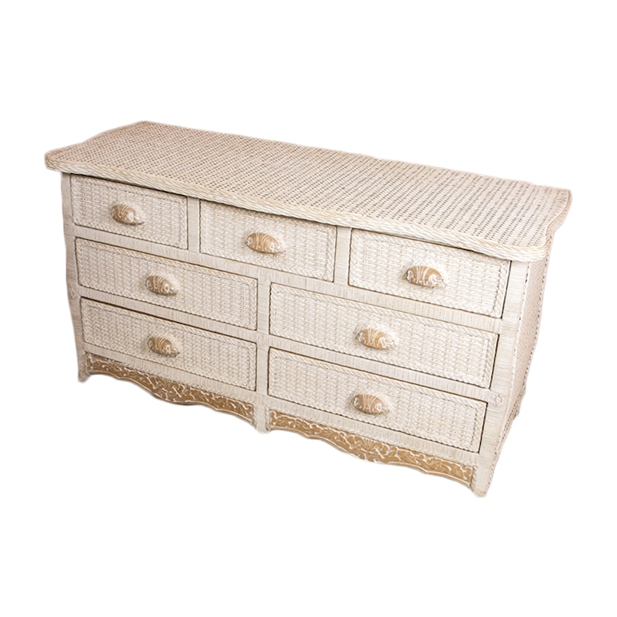 Pier 1 Imports Jamaica Collection Wicker Chest of Drawers