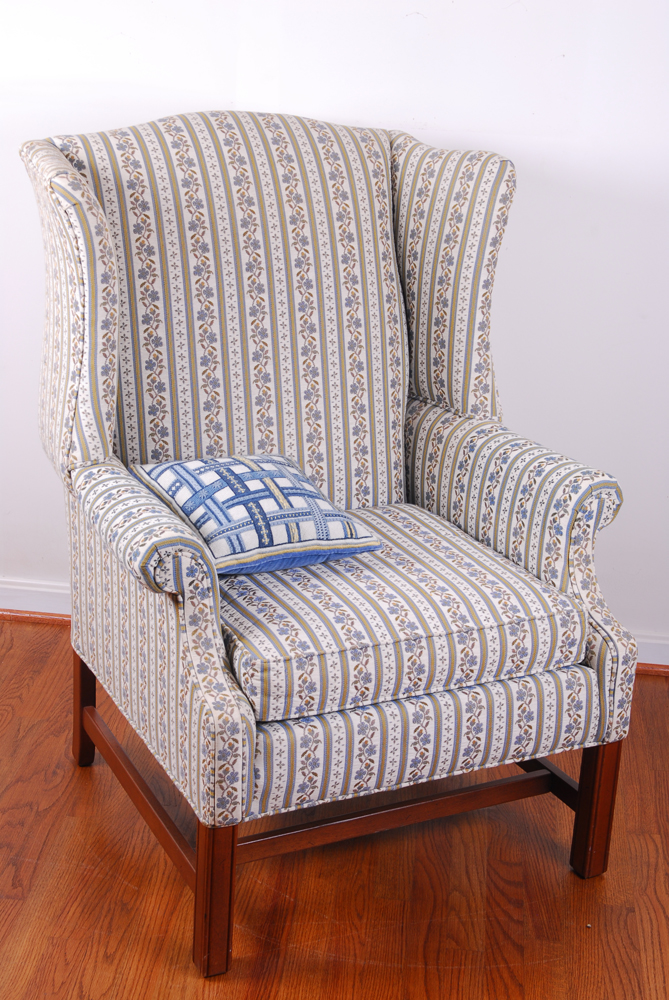 Ethan Allen Traditional Classic Wingback Chair