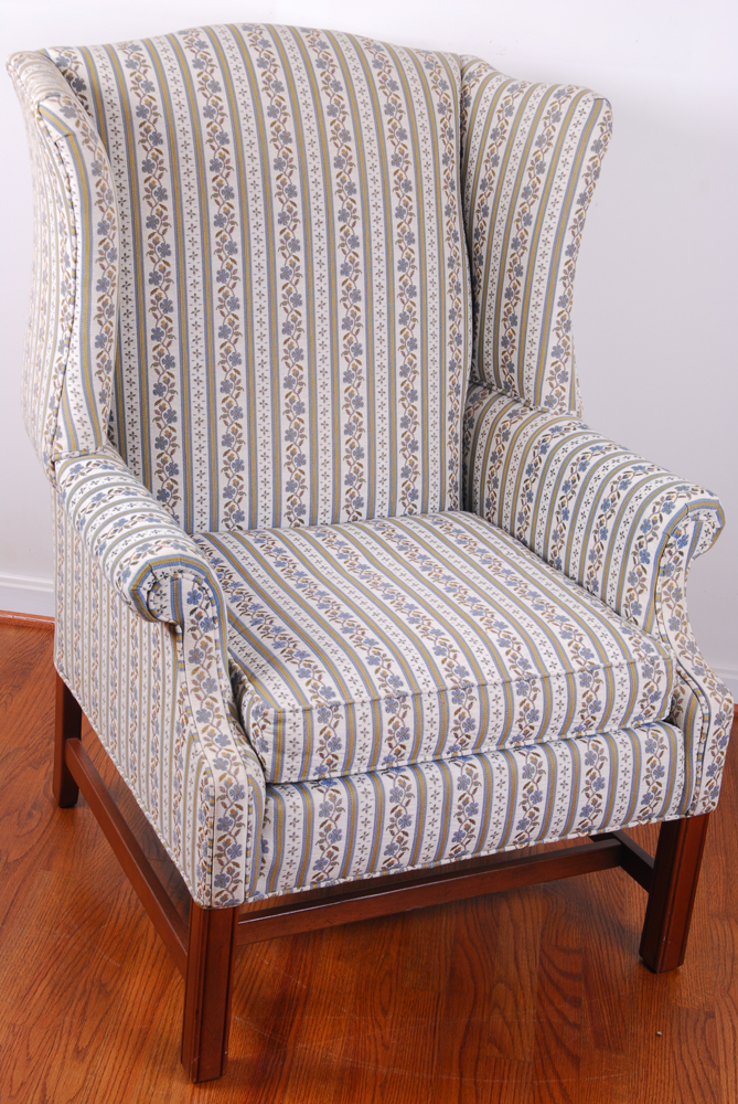 Ethan Allen Traditional Classic Wingback Chair
