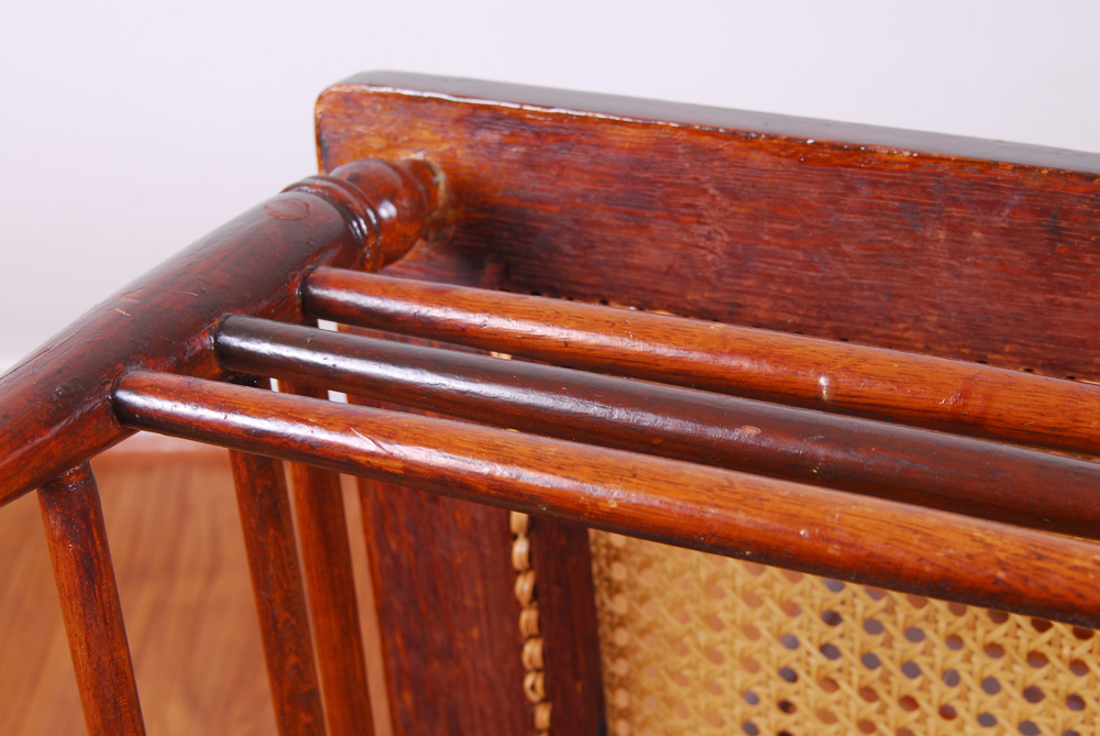 Rocking Chair with Caned Seat