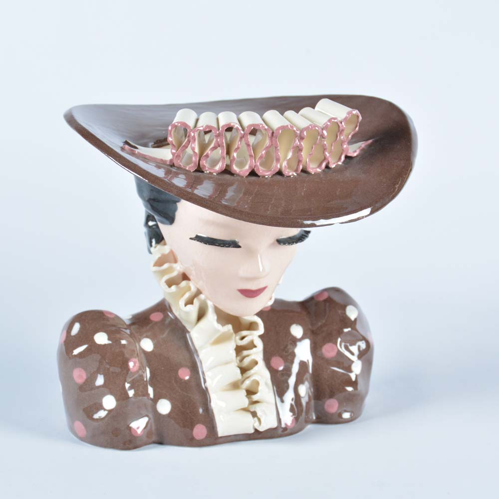 Betty Lou Nichols Louisa Head Vase