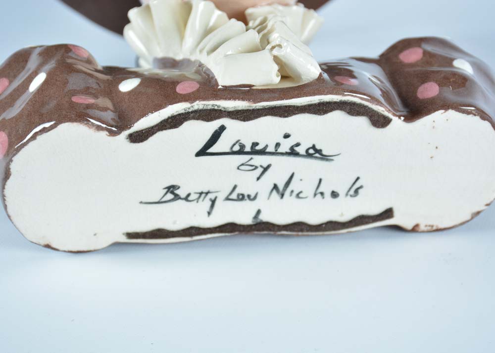 Betty Lou Nichols Louisa Head Vase