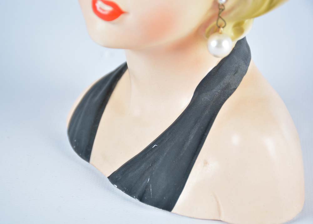 Marilyn Monroe Relpo Head Vase