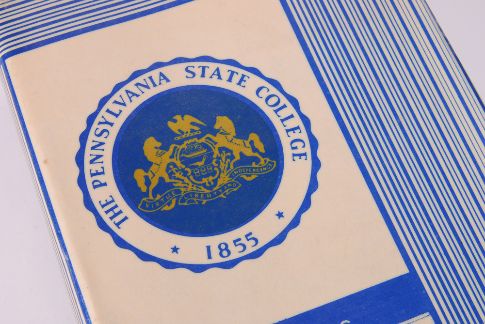 Pair of Vintage Botany Books With Penn State Book Covers