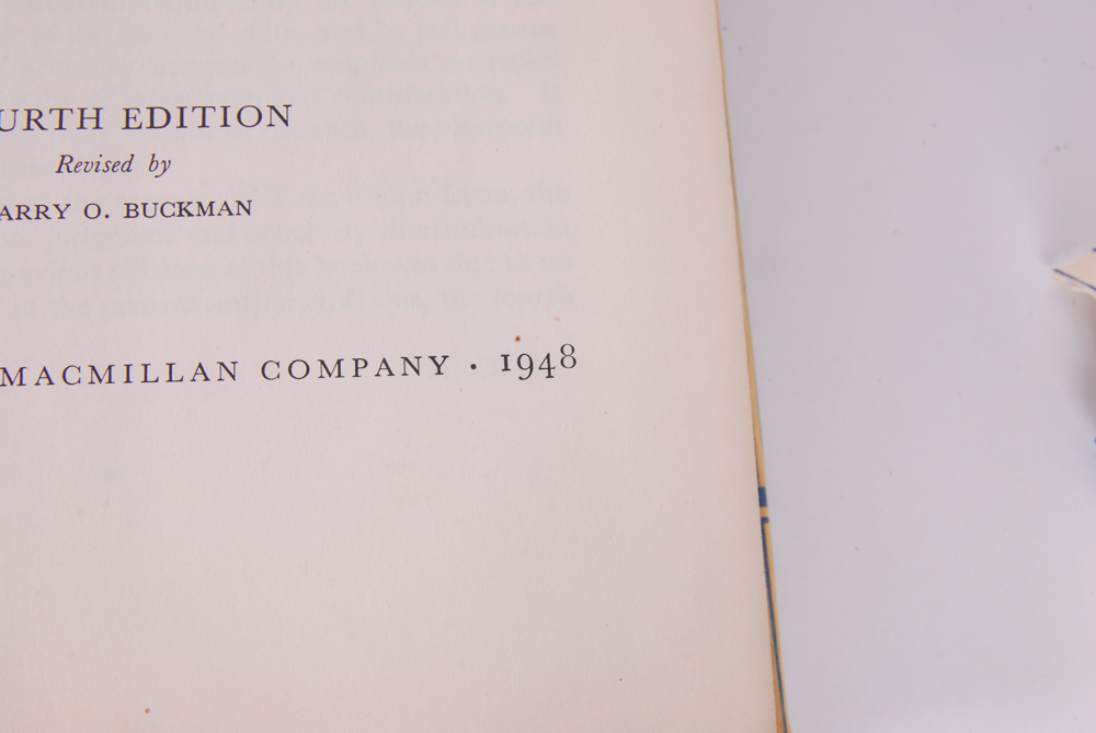 Pair of Vintage Botany Books With Penn State Book Covers