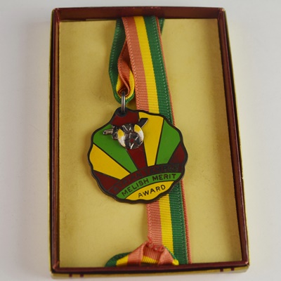 Sterling Syrian Temple Melish Merit Award