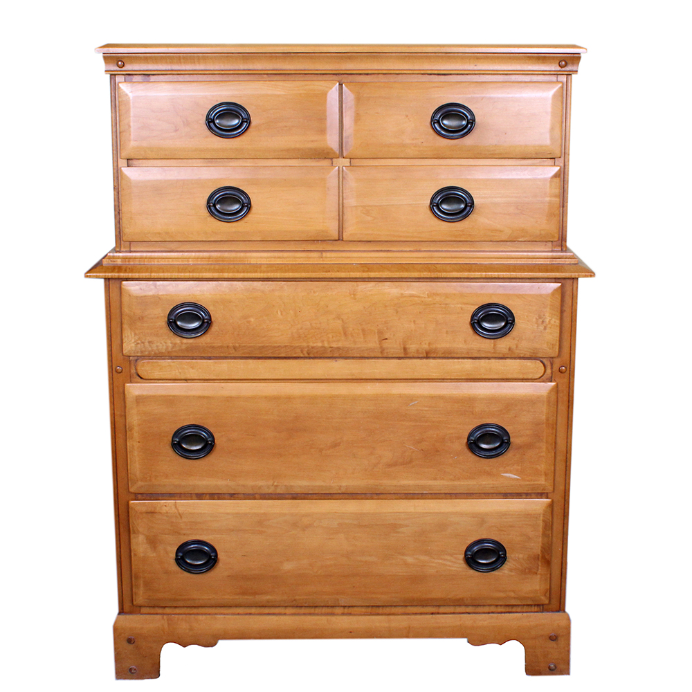 Tall Chest on Chest of Drawers by Spainhour