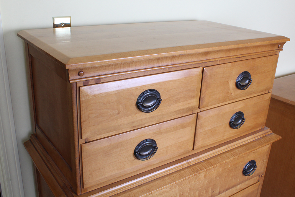 Tall Chest on Chest of Drawers by Spainhour