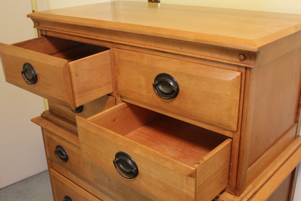 Tall Chest on Chest of Drawers by Spainhour