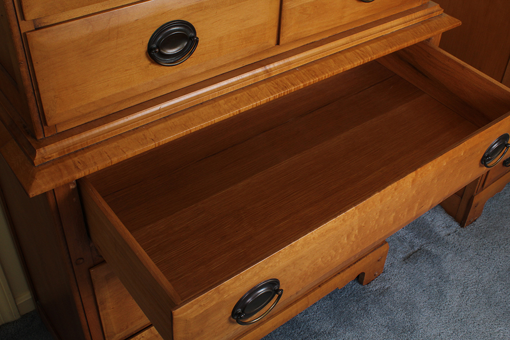 Tall Chest on Chest of Drawers by Spainhour