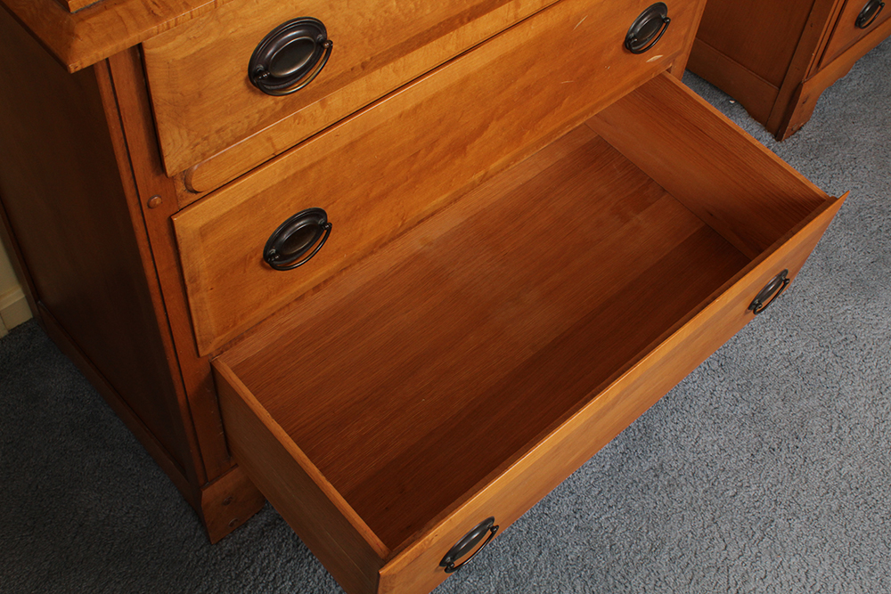Tall Chest on Chest of Drawers by Spainhour