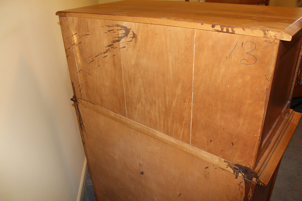 Tall Chest on Chest of Drawers by Spainhour