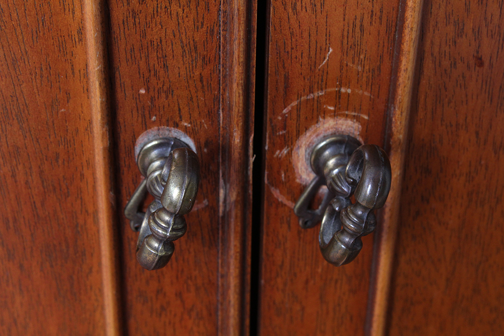 Curved Corner China Cabinet