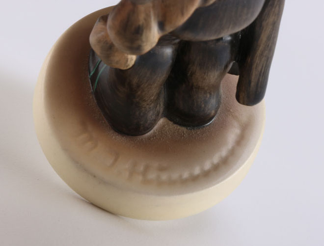 Pair of Goebel Hummel "Little Hiker" and "Chimney Sweep" Figurines