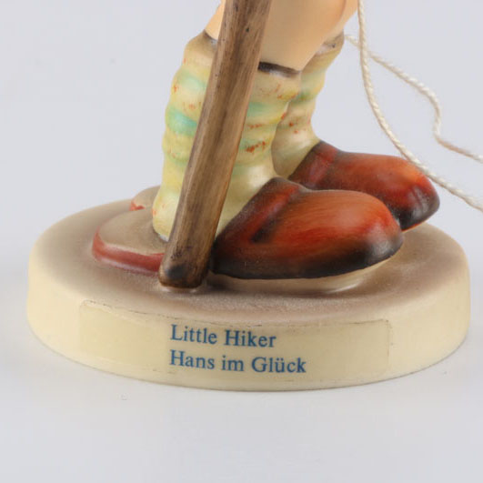 Pair of Goebel Hummel "Little Hiker" and "Chimney Sweep" Figurines