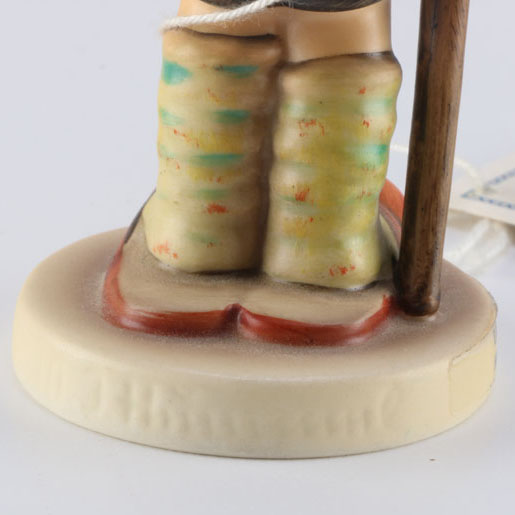 Pair of Goebel Hummel "Little Hiker" and "Chimney Sweep" Figurines