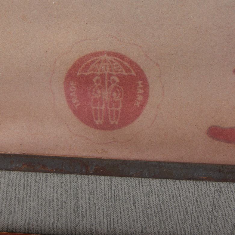 Vintage Chinese Soap Advertisement Poster