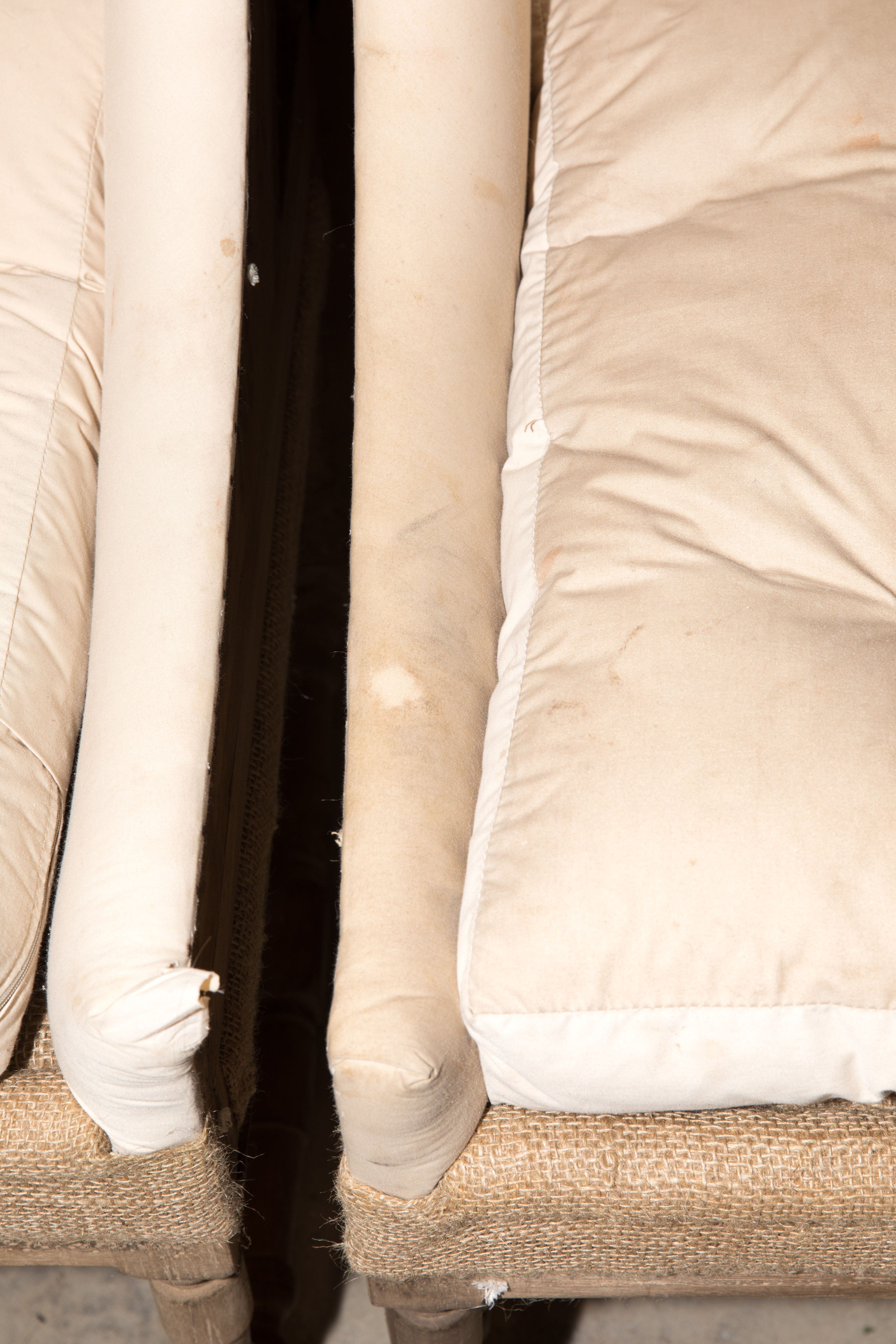 Contemporary "Deconstructed Slope Arm" Dining Chairs by Restoration Hardware