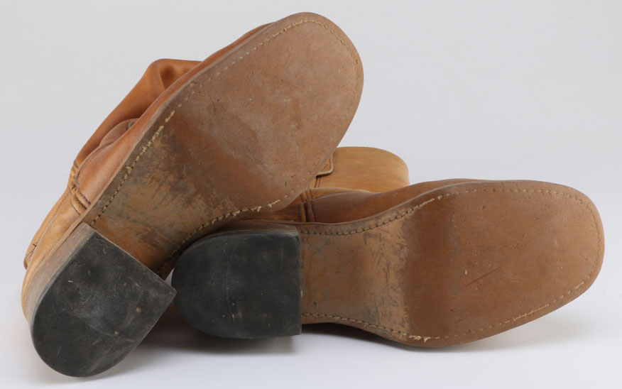 Vintage Kinney Leather Like Cowboy Boots