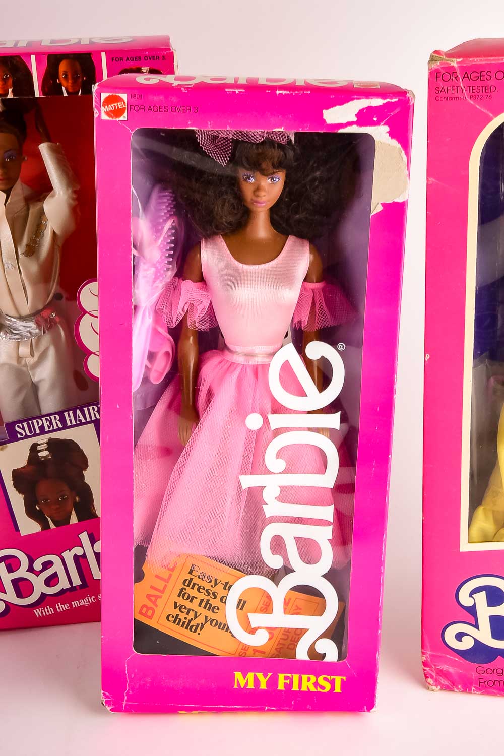 Six Assorted Barbies Modern and Vintage