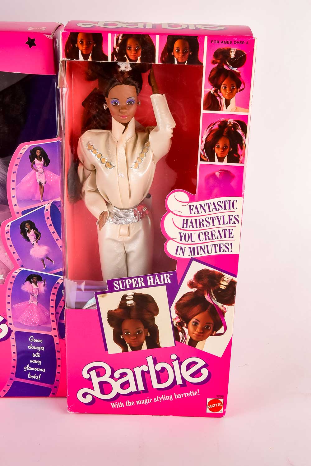 Six Assorted Barbies Modern and Vintage
