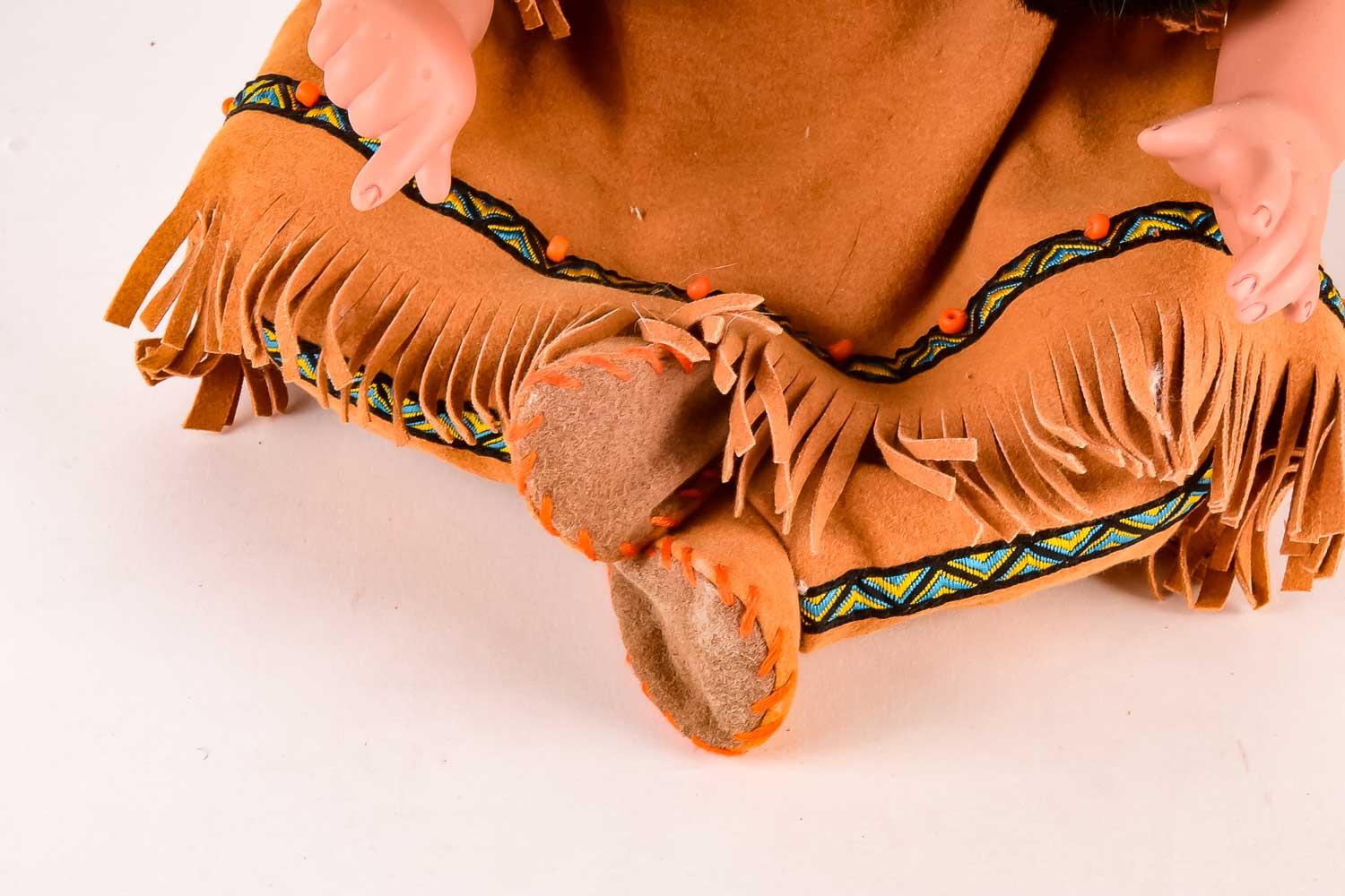 Perillo Artifacts Porcelain Native American Dolls