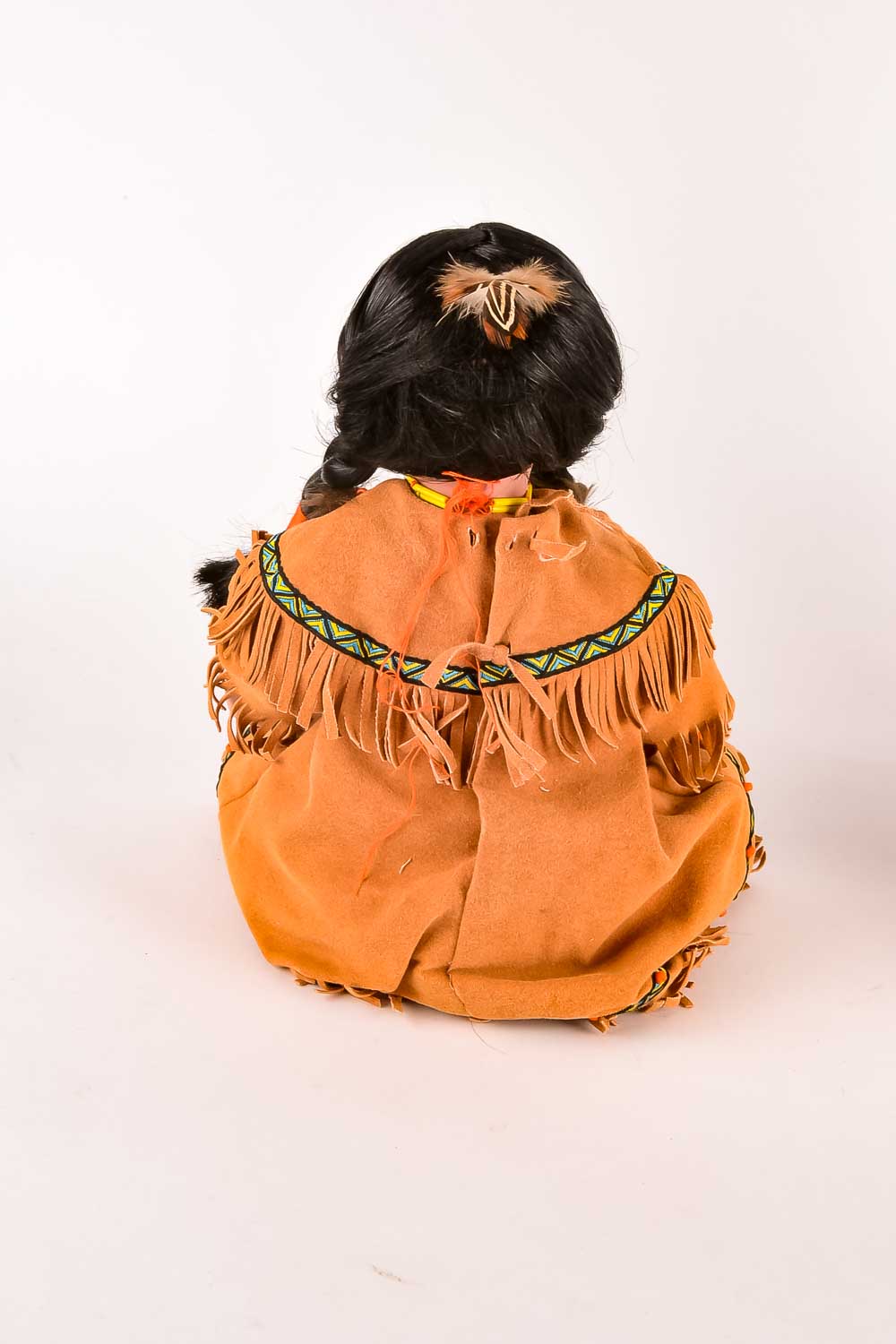 Perillo Artifacts Porcelain Native American Dolls