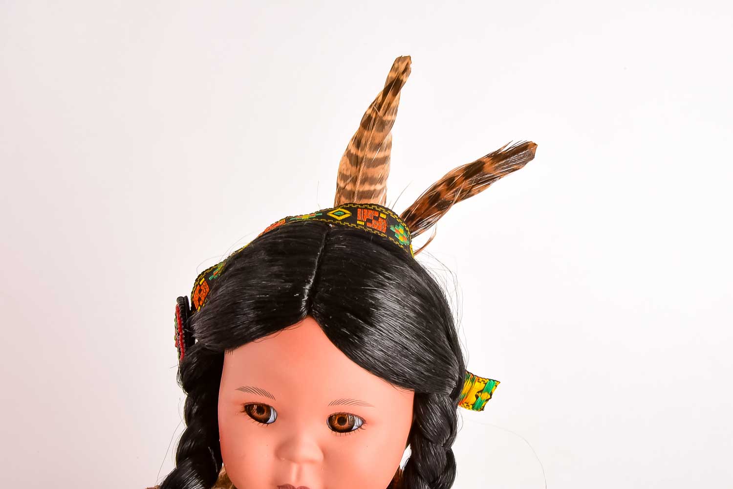 Perillo Artifacts Porcelain Native American Dolls