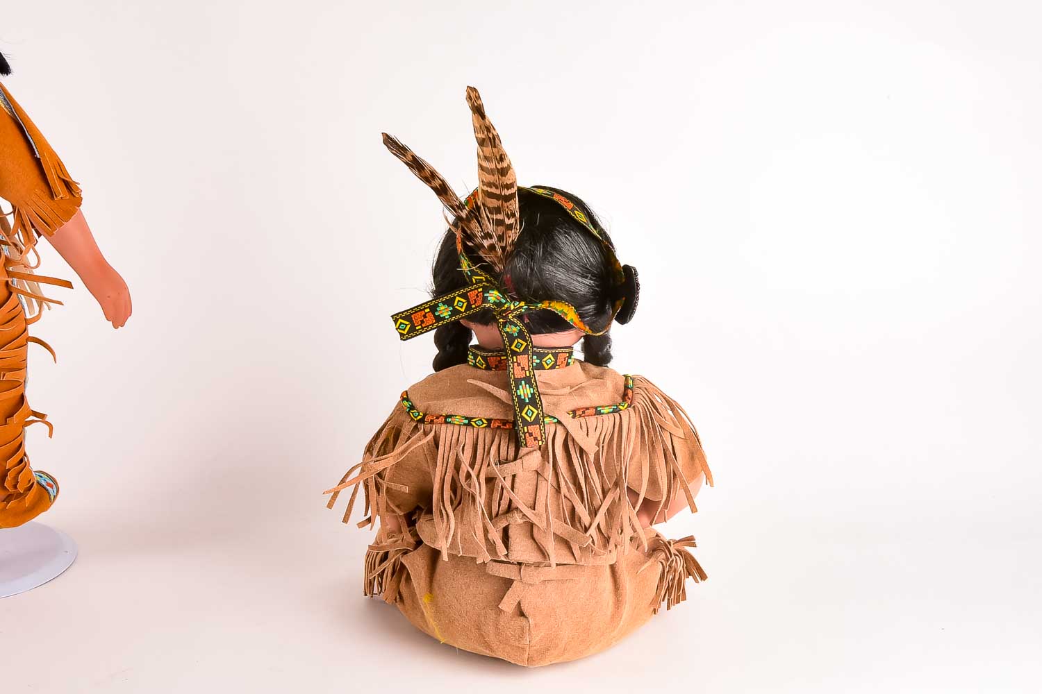 Perillo Artifacts Porcelain Native American Dolls