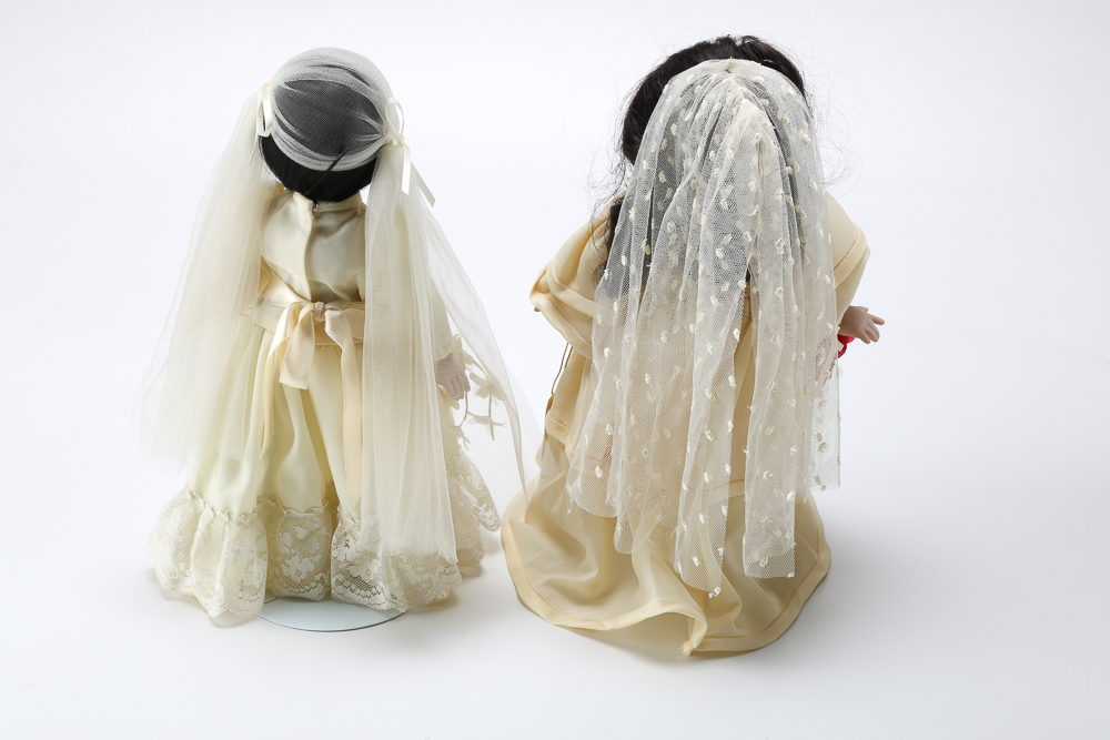 Danbury Mint Bride Dolls
