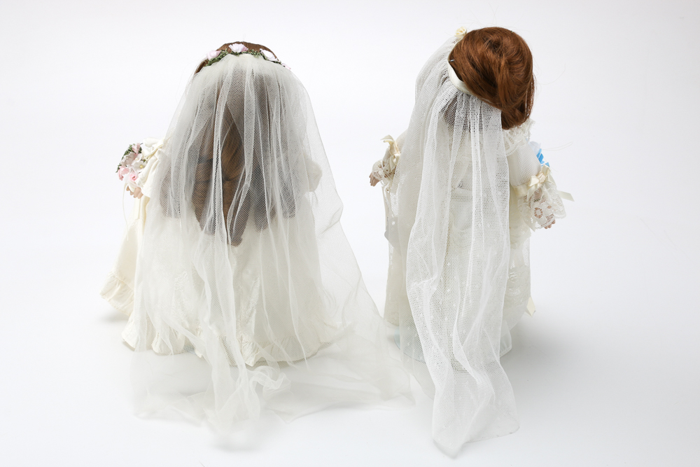 Danbury Mint Bride Dolls