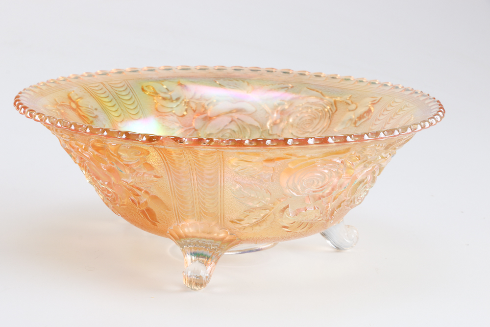 Pair of Imperial Carnival Glass Dishes