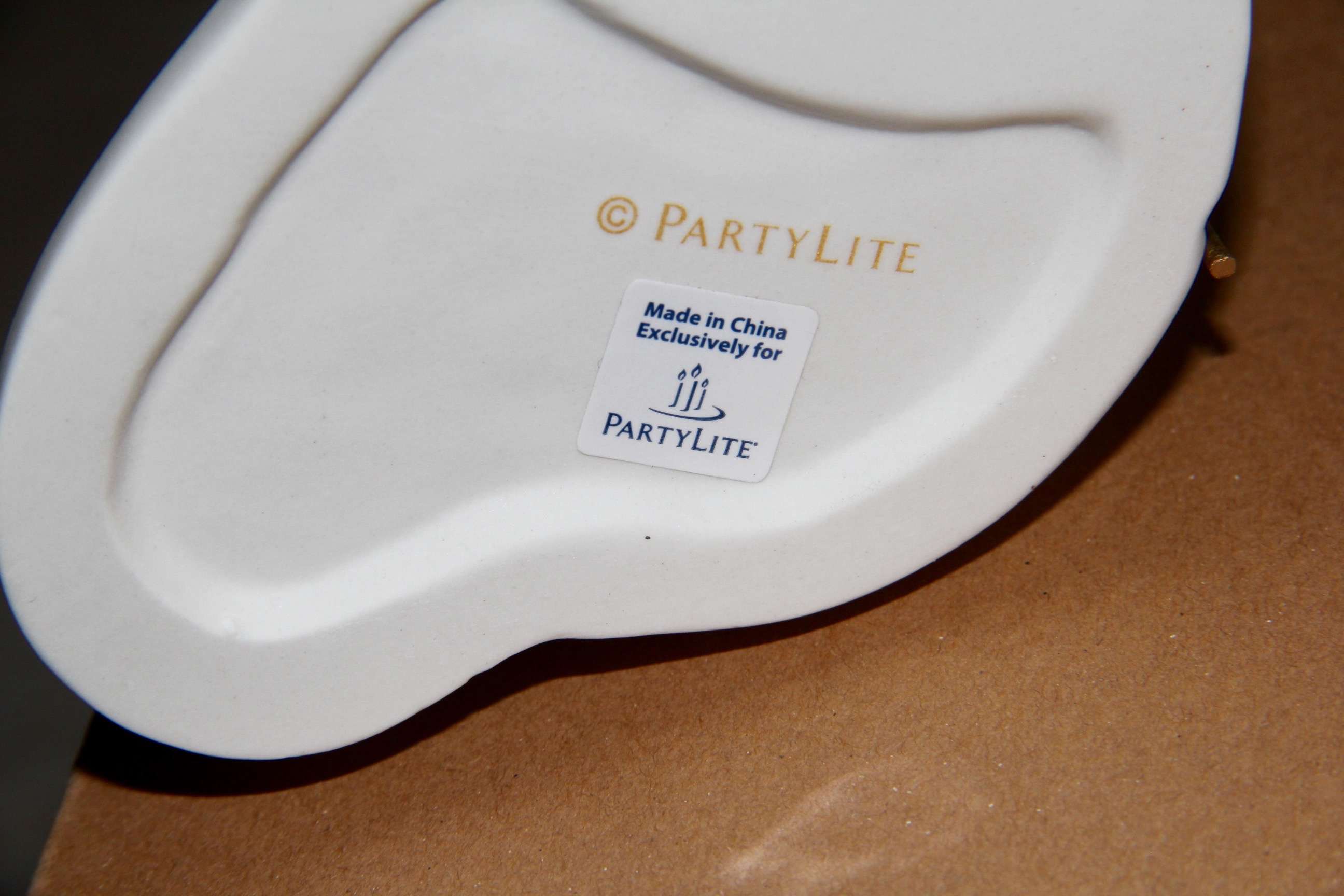 PartyLite Holiday Decor and Beige Silk Curtains