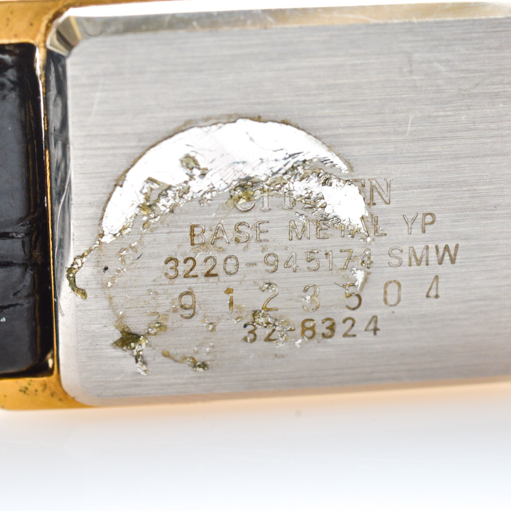 Costume Earrings and Bracelet Featuring Citizen Watch