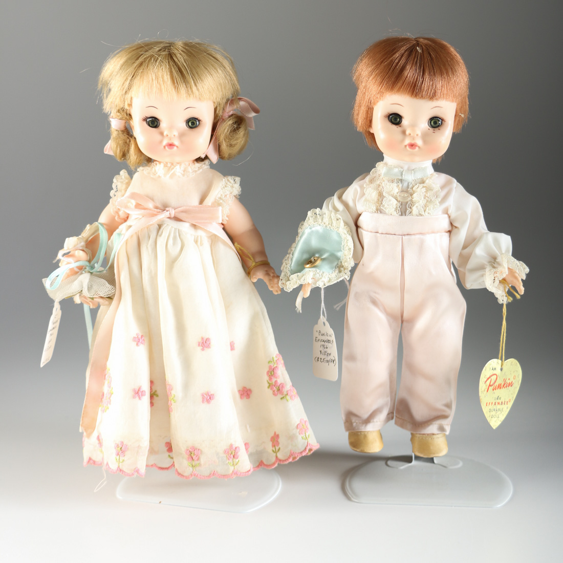 Two Effanbee Wedding Dolls Circa 1966
