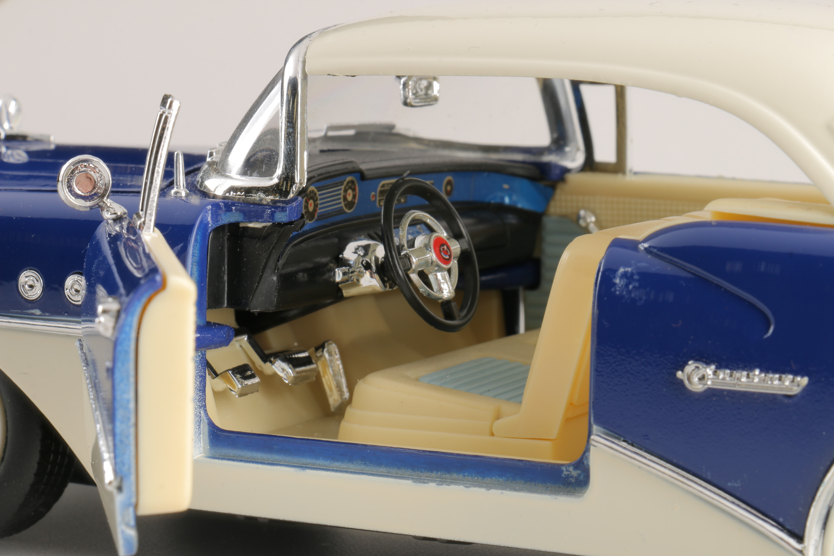 Three 1955 Buick Century Die-Cast Replicas