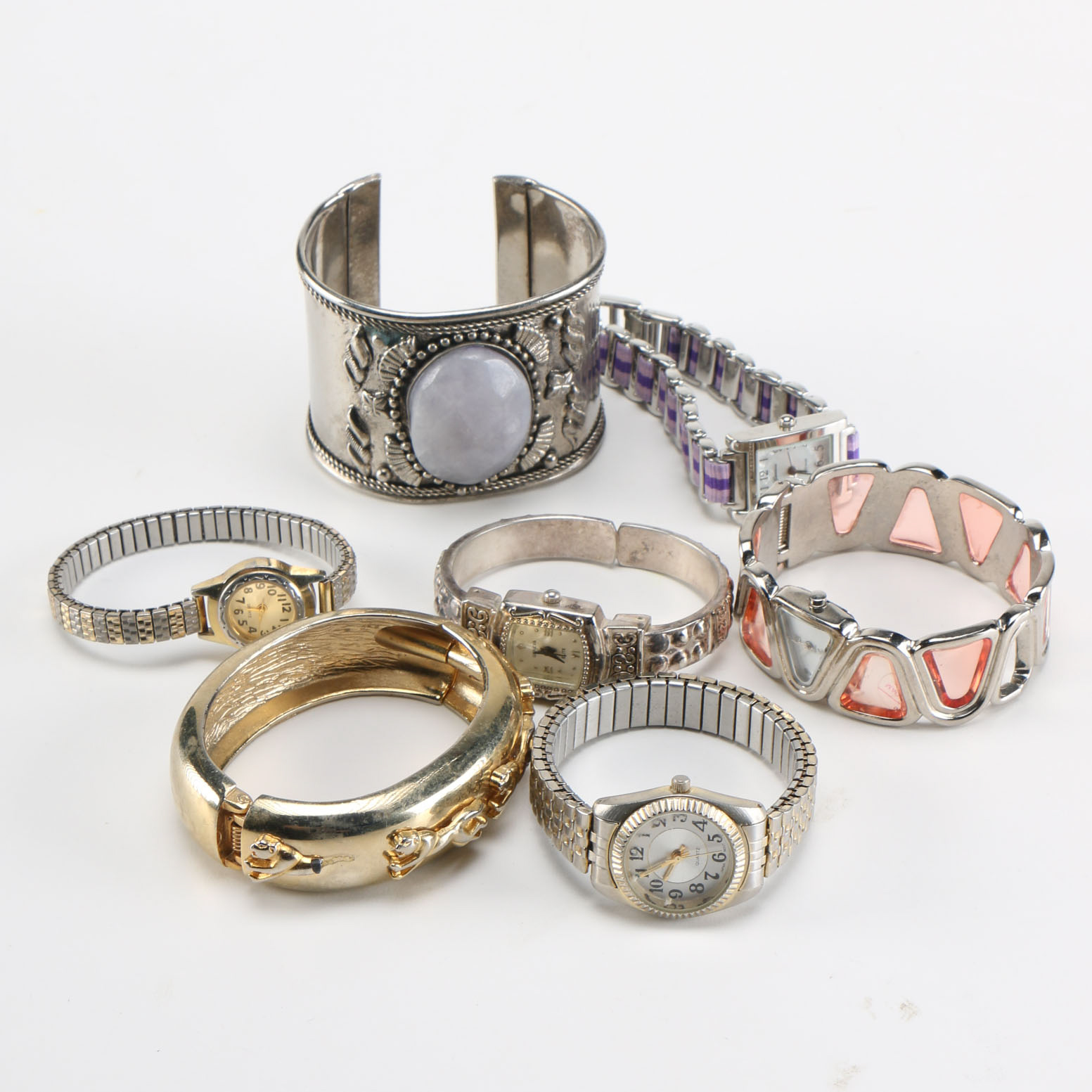 Collection of Watches and Bracelets