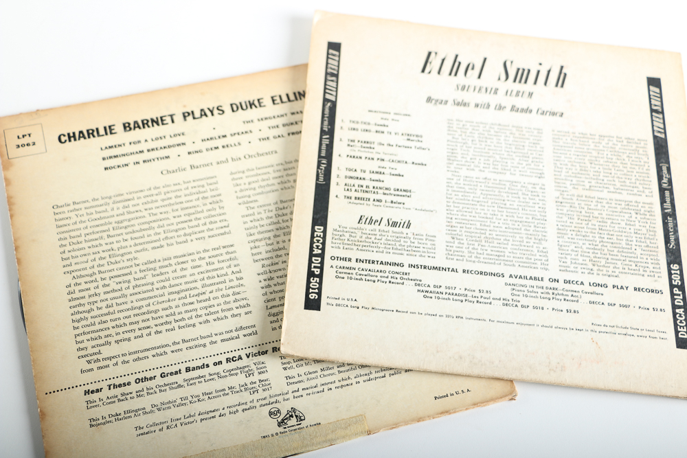 Duke Ellington and Other Vintage Jazz Records