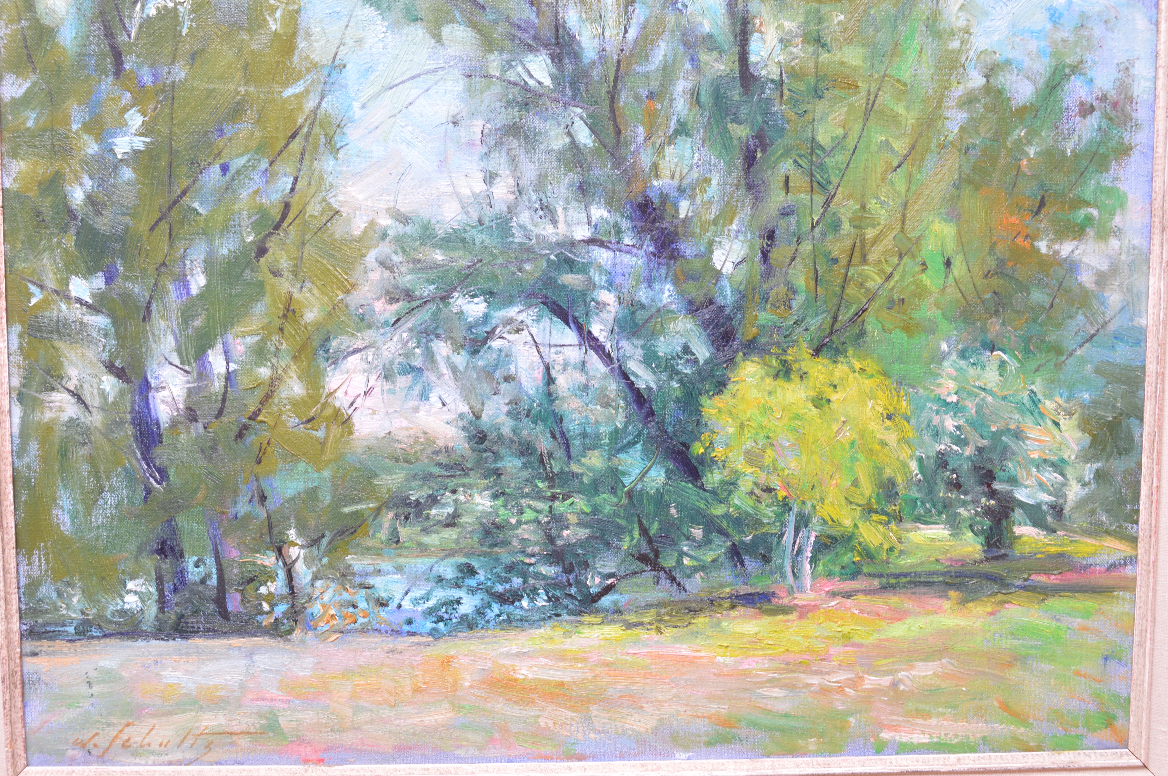 William Schultz Landscape Oil Painting