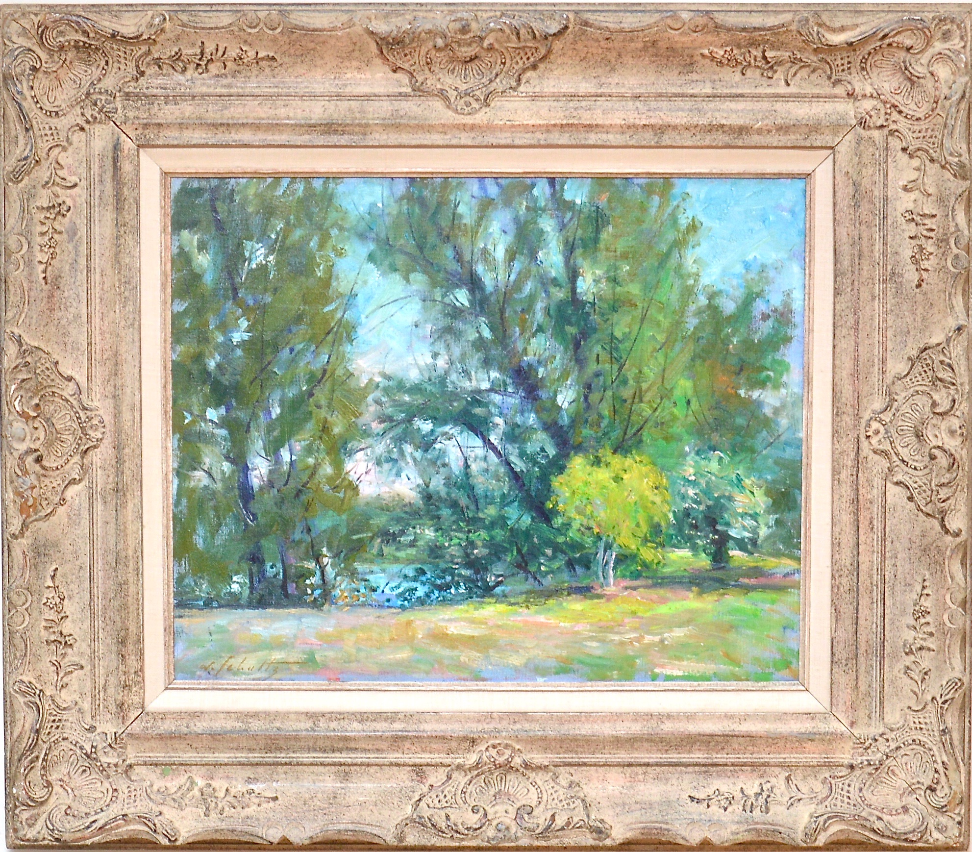 William Schultz Landscape Oil Painting