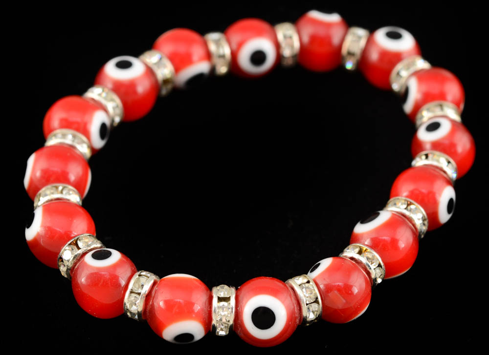 Grouping of Four Beaded Bracelets