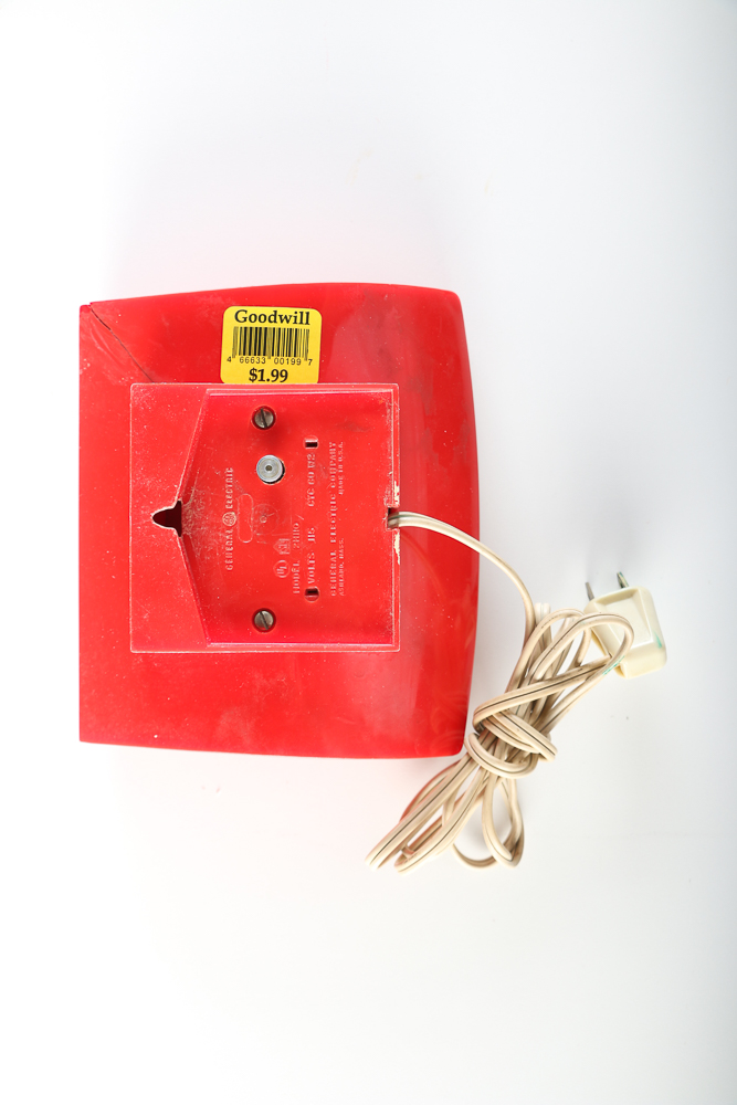 Three Vintage Plug in Clocks