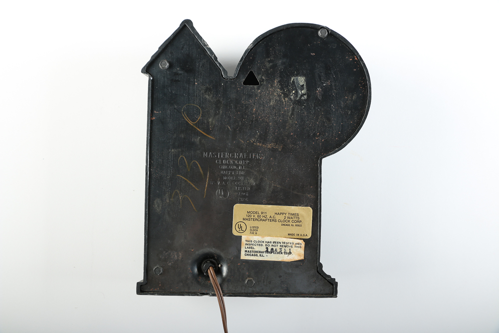 Three Vintage Plug in Clocks